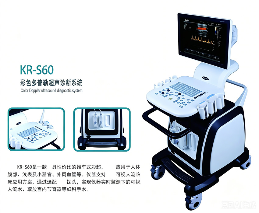 医用KR-S60标准版-96阵元彩超机