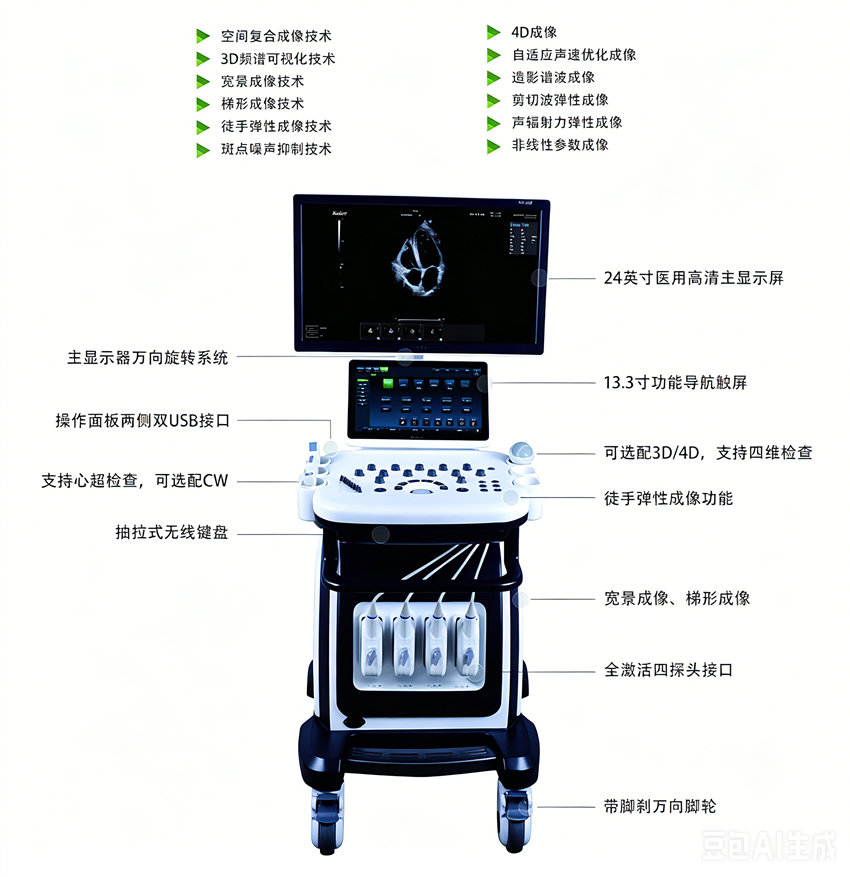 医用KR-S80高端彩超机